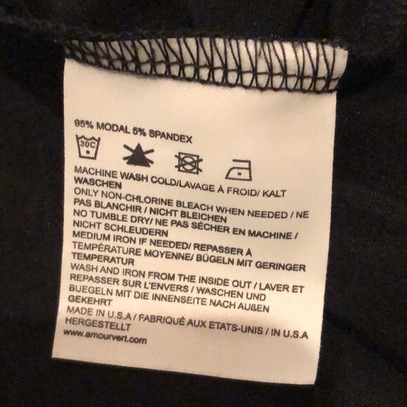 Amour Vert Paris eco Friendly Cowl Neck Black Dre - Picture 14 of 16